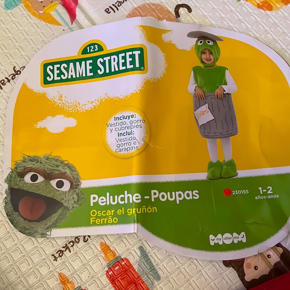 Oscar the Grouch Halloween 🎃 Costume